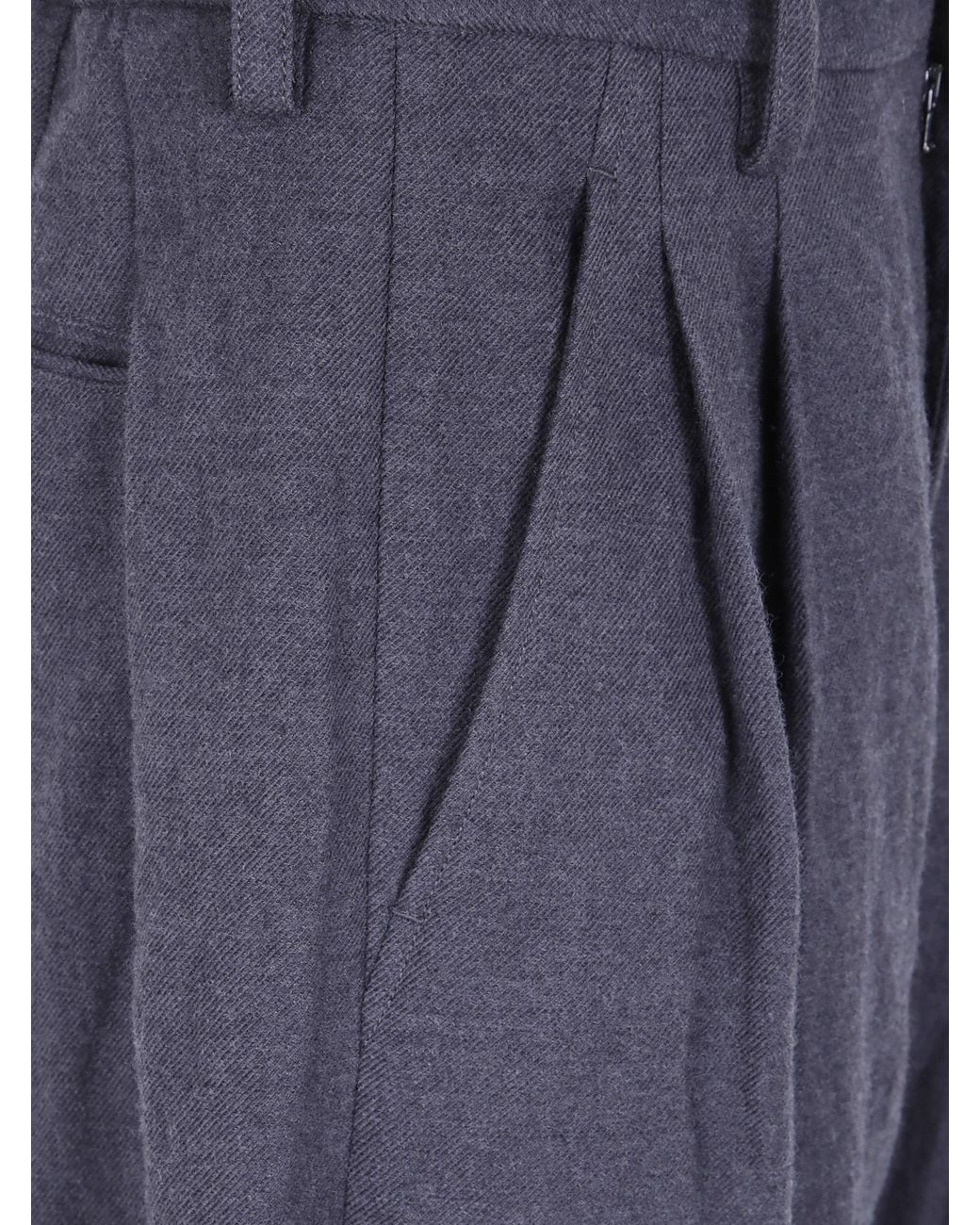 Ziggy Chen Blue Wide-Leg Trousers for men