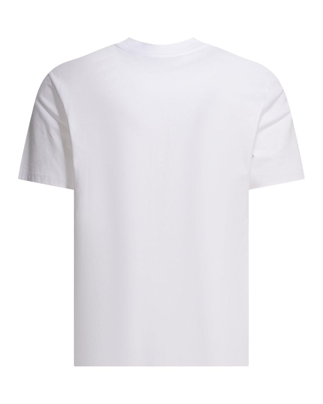 AMI White Ami De Coeur T-Shirt for men