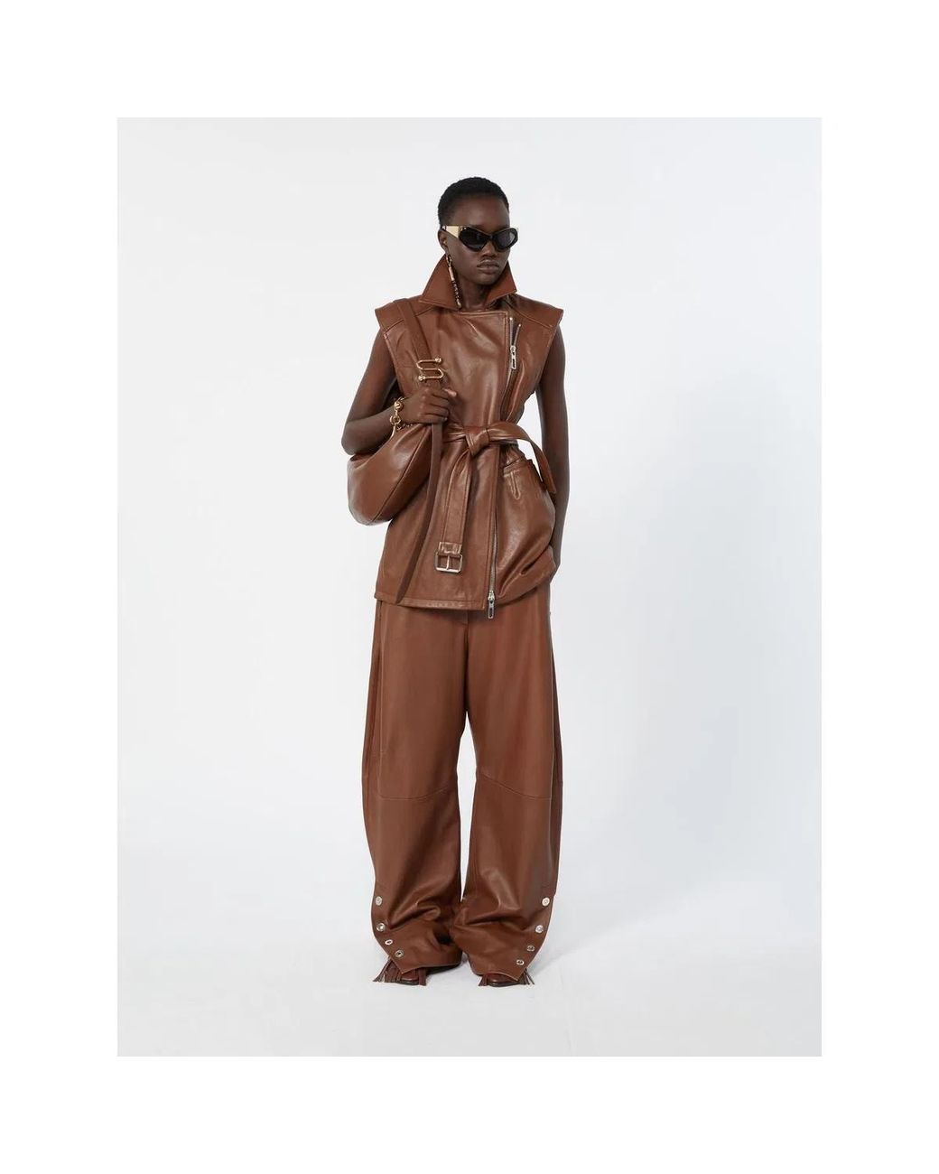 Max Mara Brown Spxcinepresa Trouser