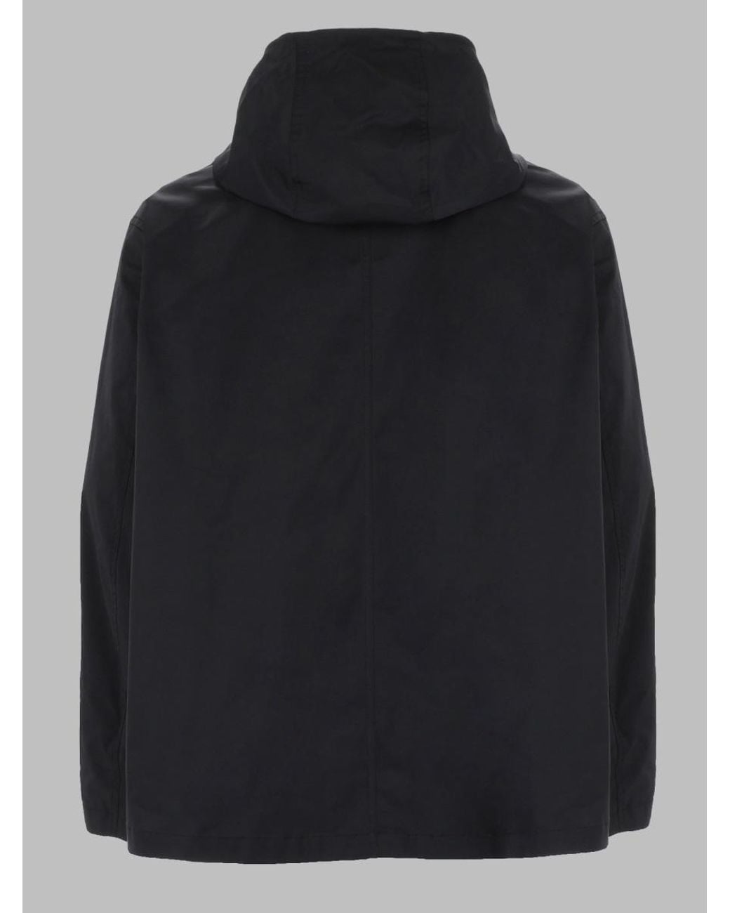 Balenciaga Black Giacca A Vento Techwear for men