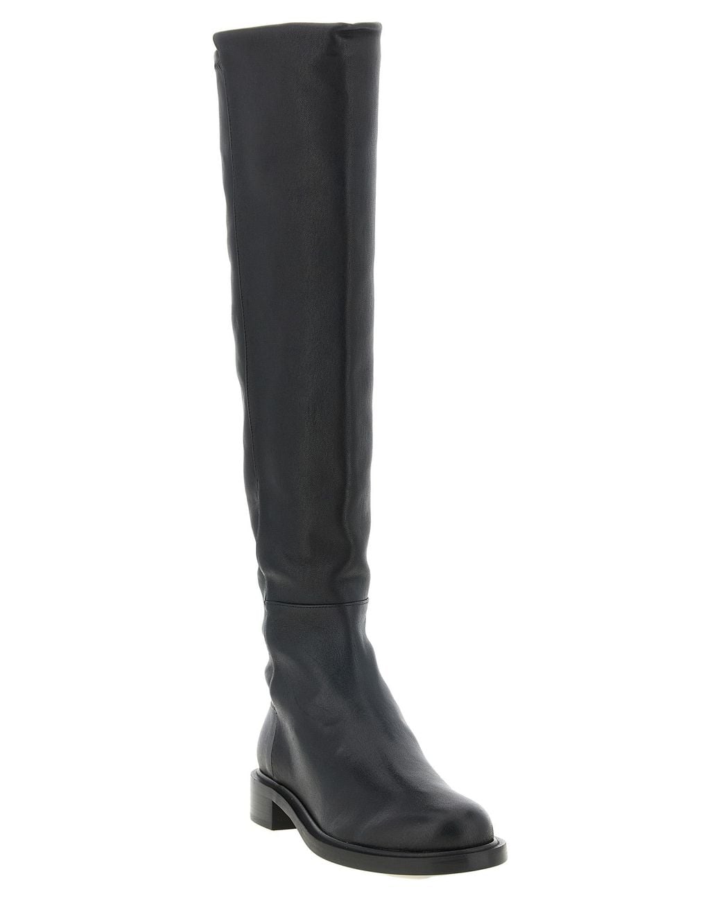 Stuart Weitzman Black '5050 Gisele' Boots