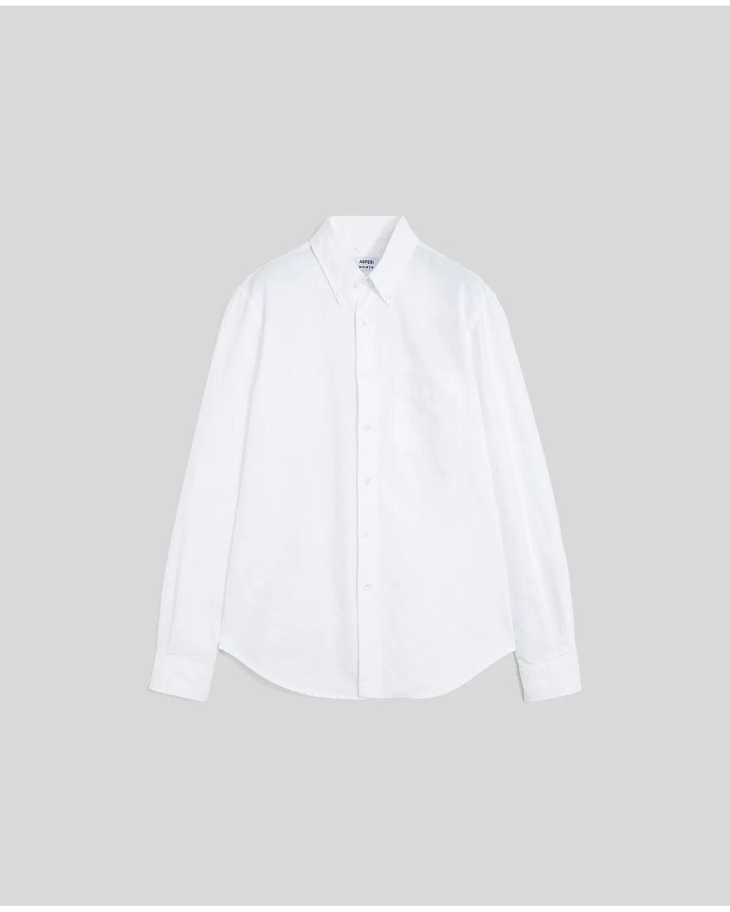 Aspesi White Cam. B.D New Magra 2 for men