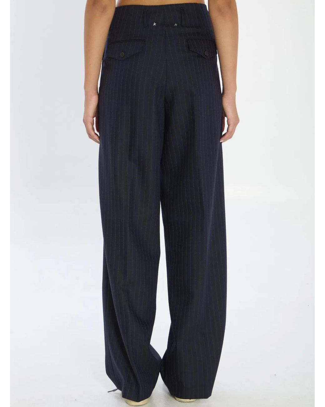 Golden Goose Deluxe Brand Blue Journey W's Sartorial Pleated Flavi
