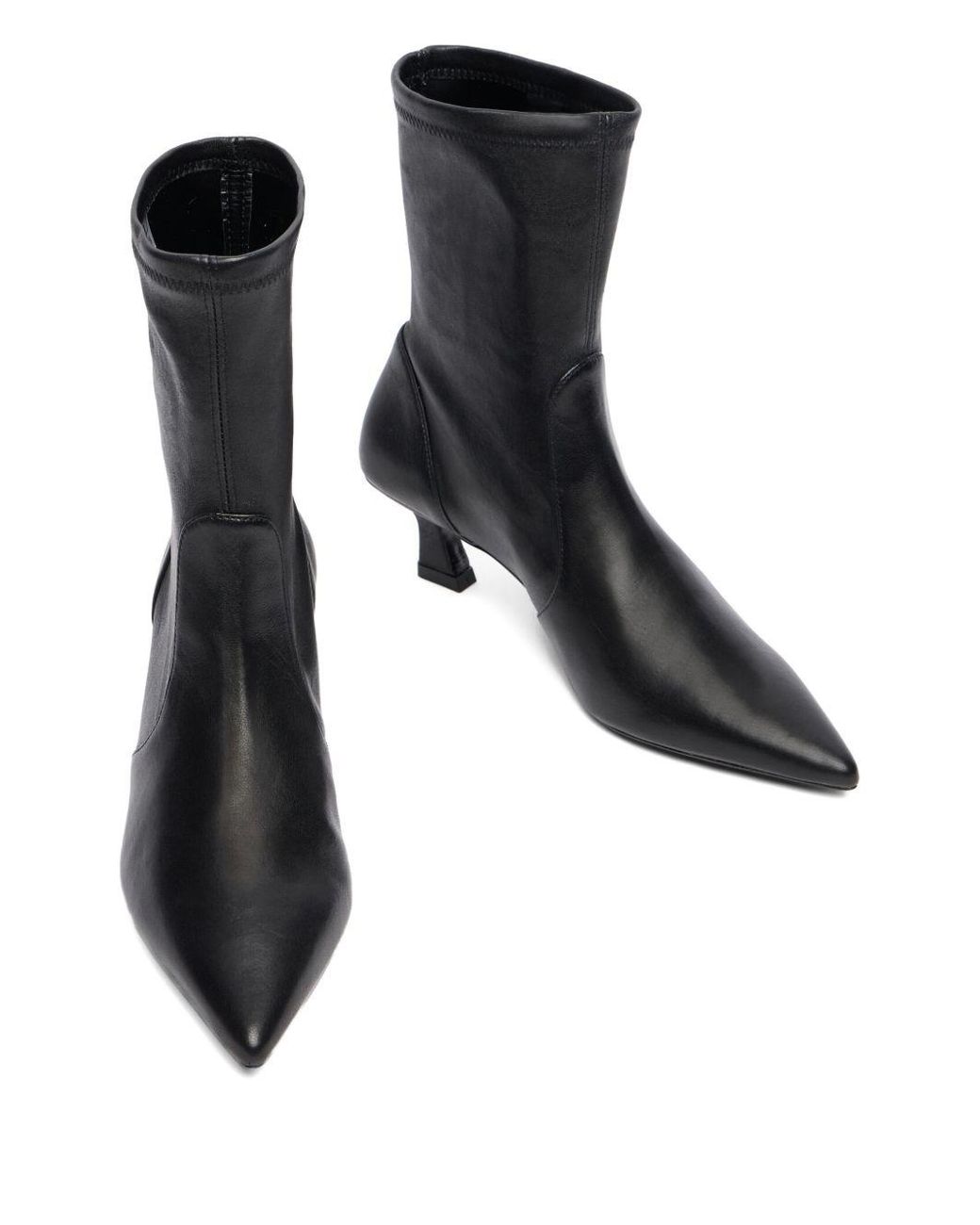 Stuart Weitzman Black Flat Shoes For You