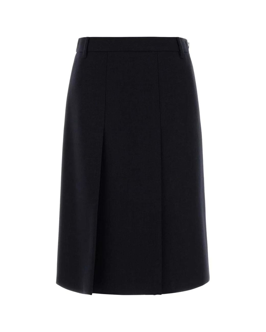 Prada Black Midi Skirt