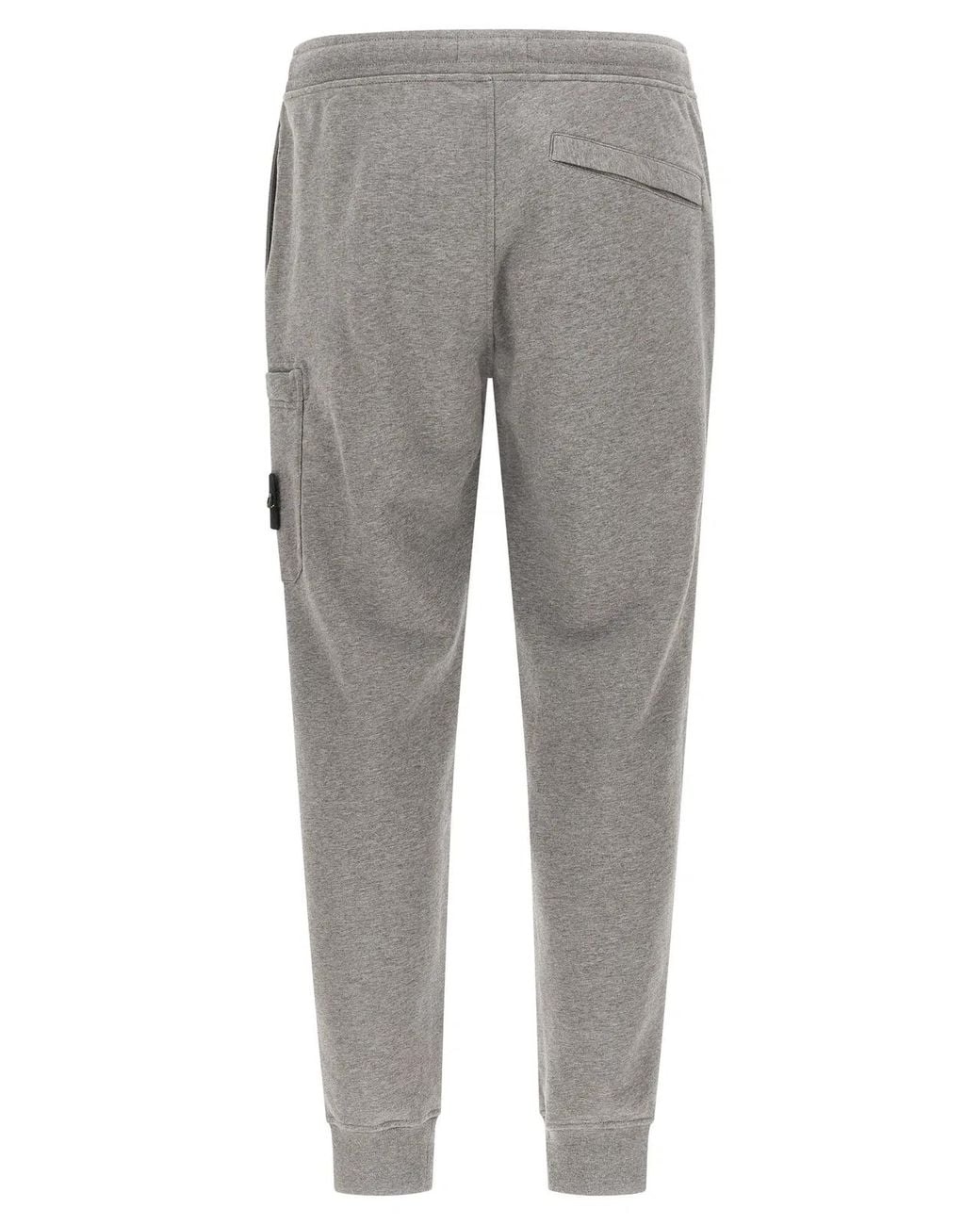 Stone Island Gray '6200010' Joggers for men