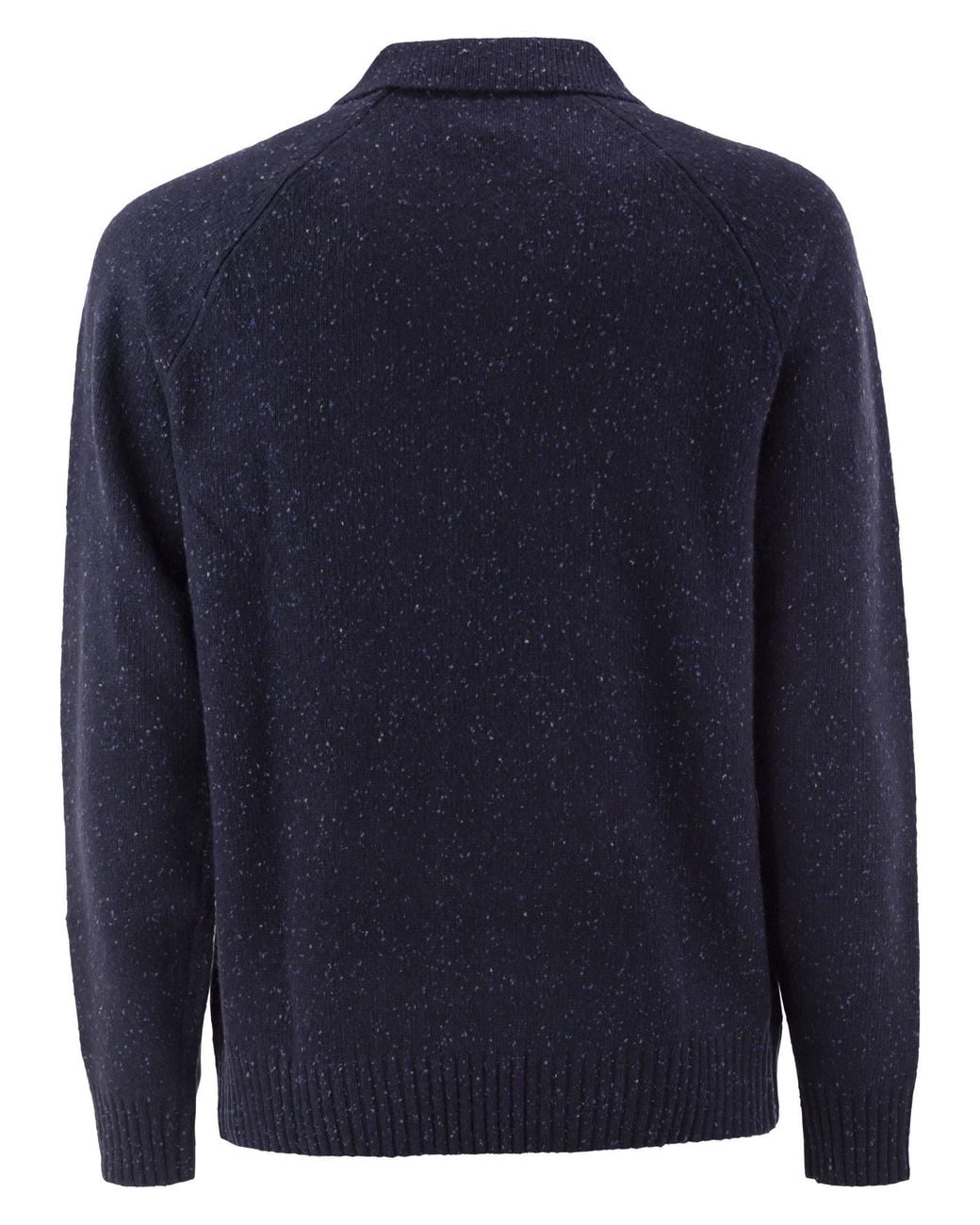 Mc2 Saint Barth Blue Alfie Raglan Donegal for men