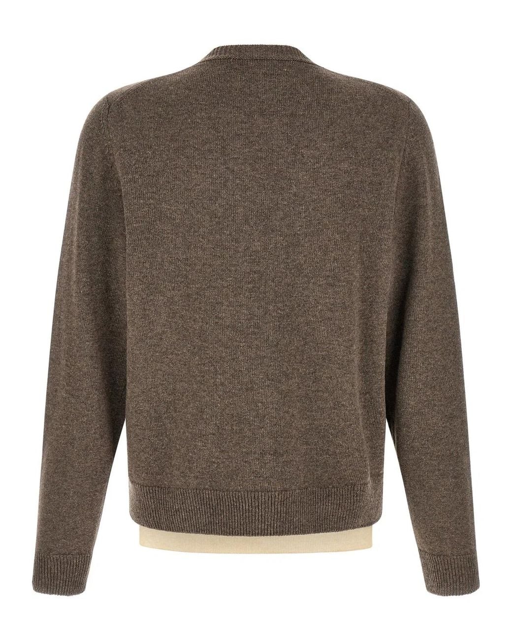 Maison Margiela Gray 'Memory Of' Sweater for men