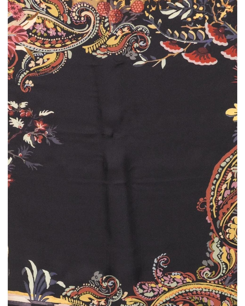 Etro Multicolor Animal Print Scarf