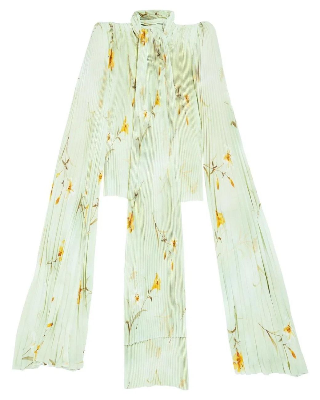 Balenciaga White Polyester Blouse