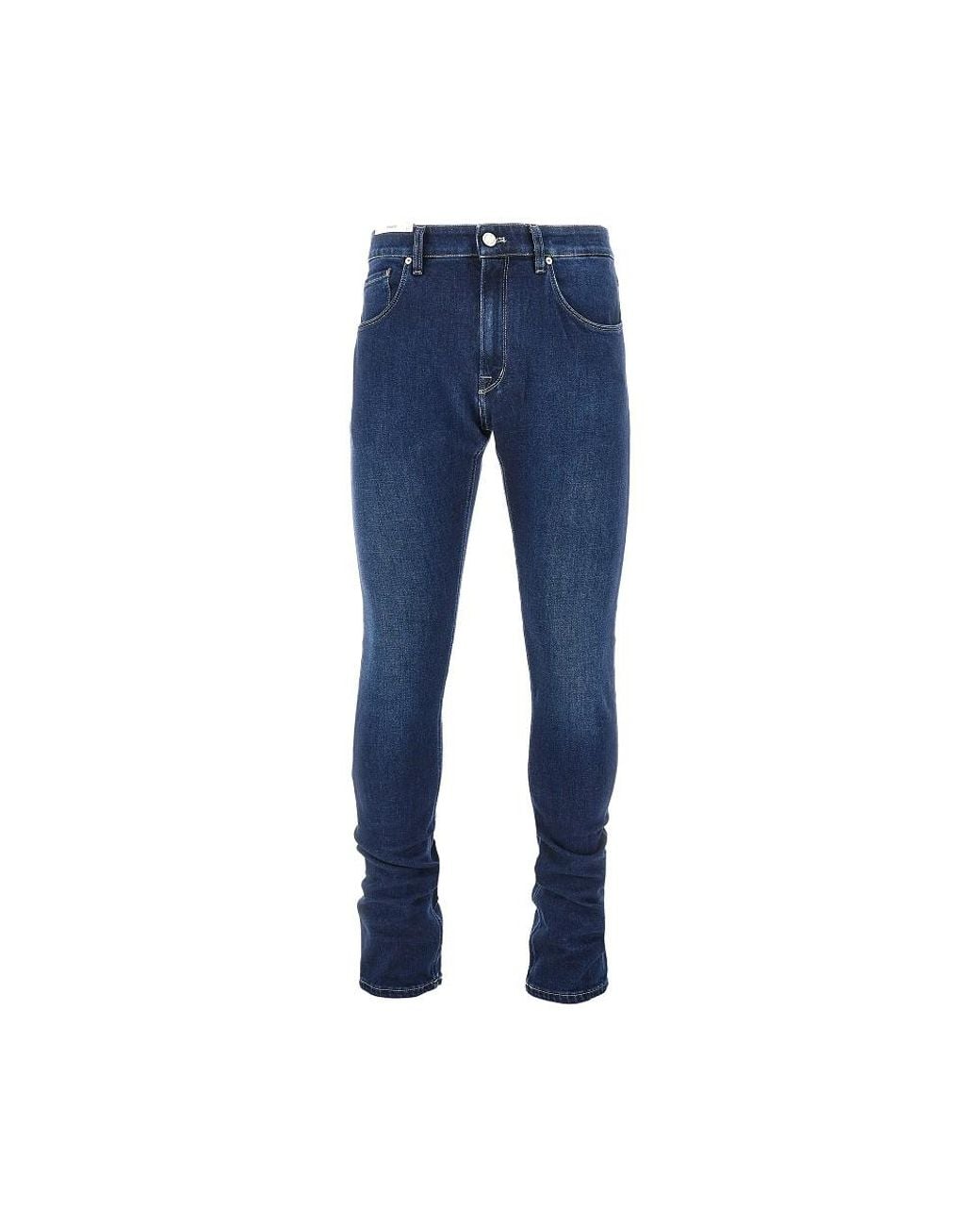 PT Torino Blue Jazz Updated Five-Pocket Jeans for men