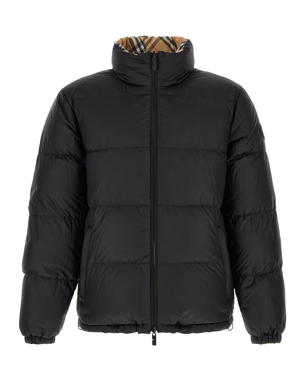 Burberry Brown 'Snowdon' Down Jacket for men