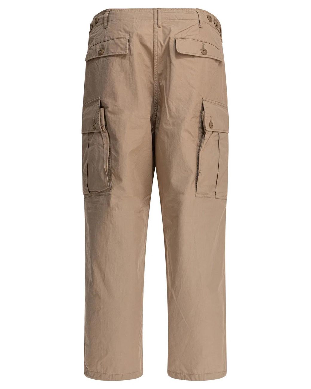 Beams Plus Natural "Mil" Cargo Pants for men