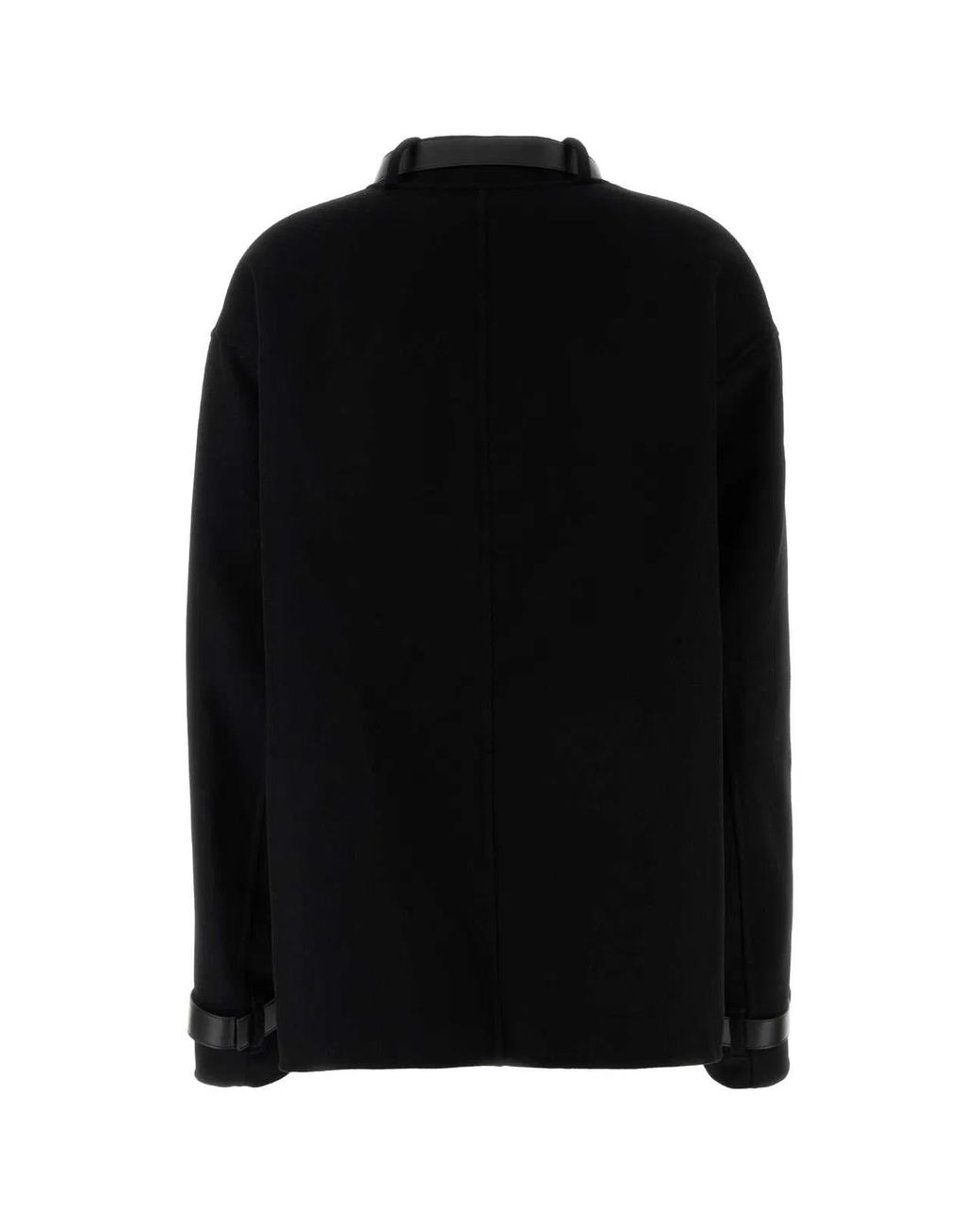 Jil Sander Black Cashmere Coat