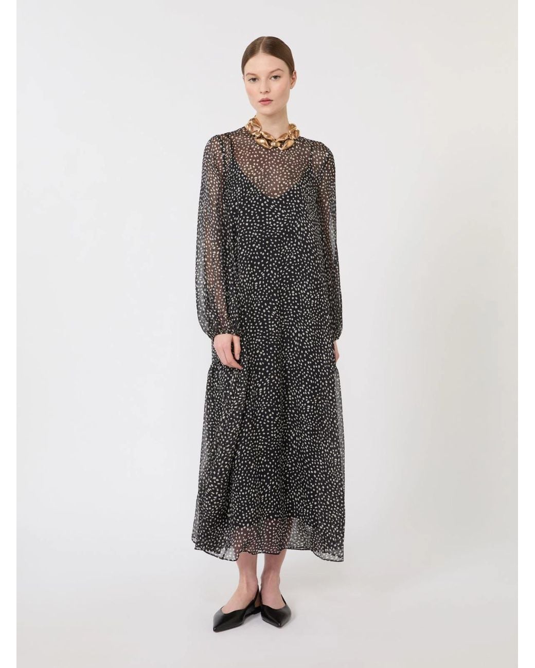Max Mara Gray Campo Dress
