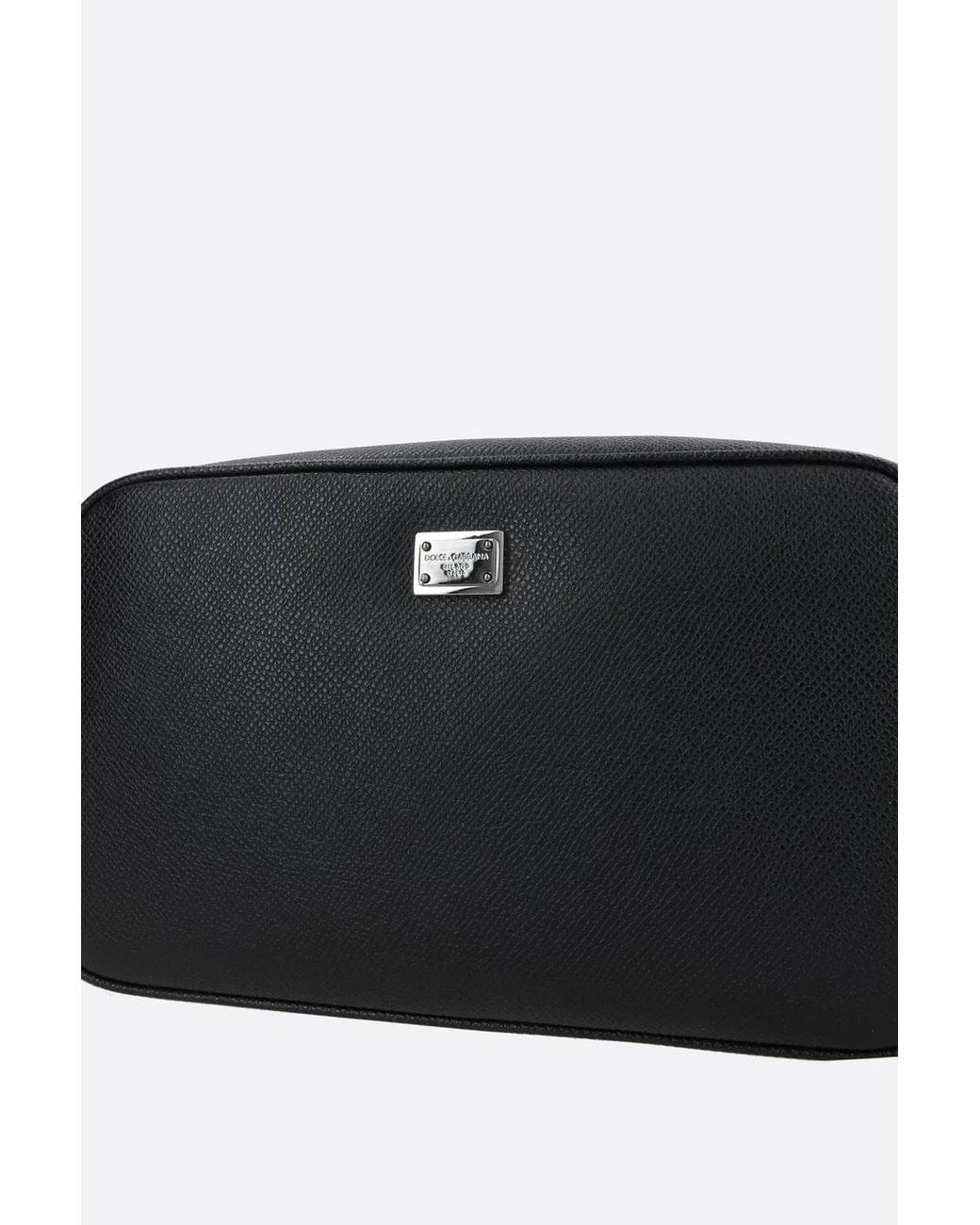 Dolce & Gabbana Black Dolce & Gabbana Sicily Toiletry Bag for men