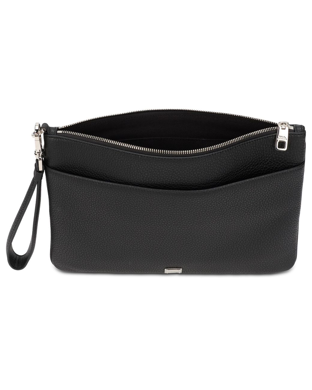 Dolce & Gabbana Black Dolce & Gabbana Leather Pouch for men