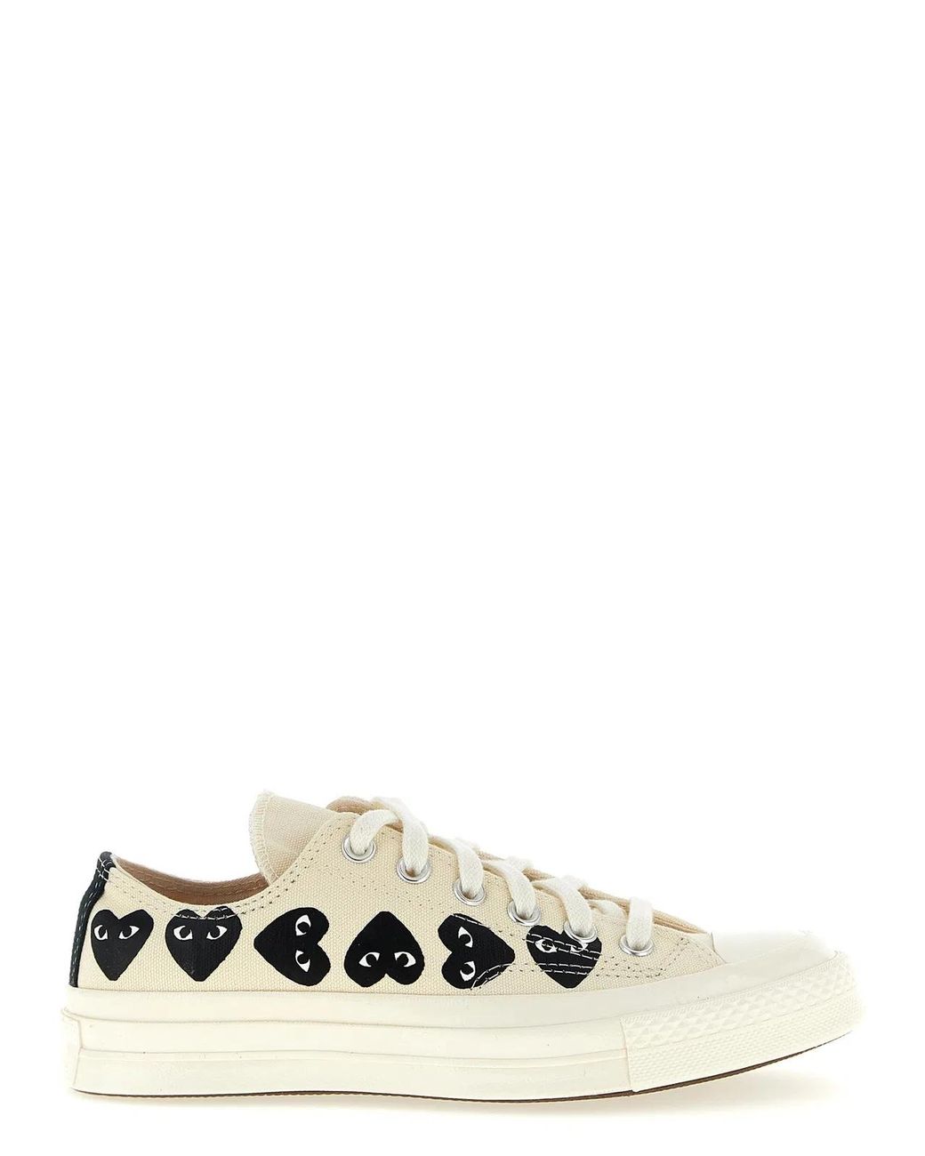 COMME DES GARÇONS PLAY White X Converse Sneakers