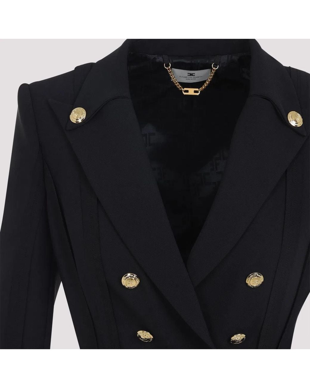 Elisabetta Franchi Black Jacket