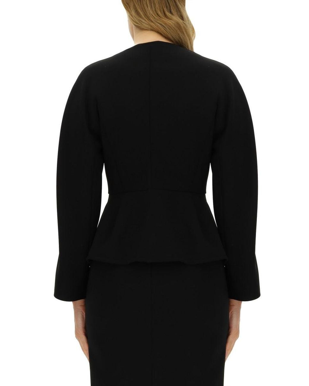 Max Mara Black Frond Mini Jacket It