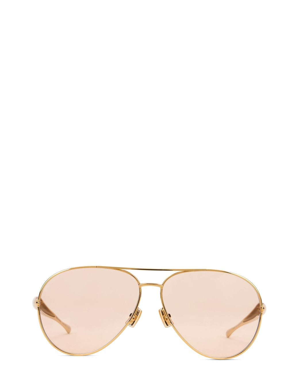 Bottega Veneta Pink Occhiale Da Sole Aviator Sardine
