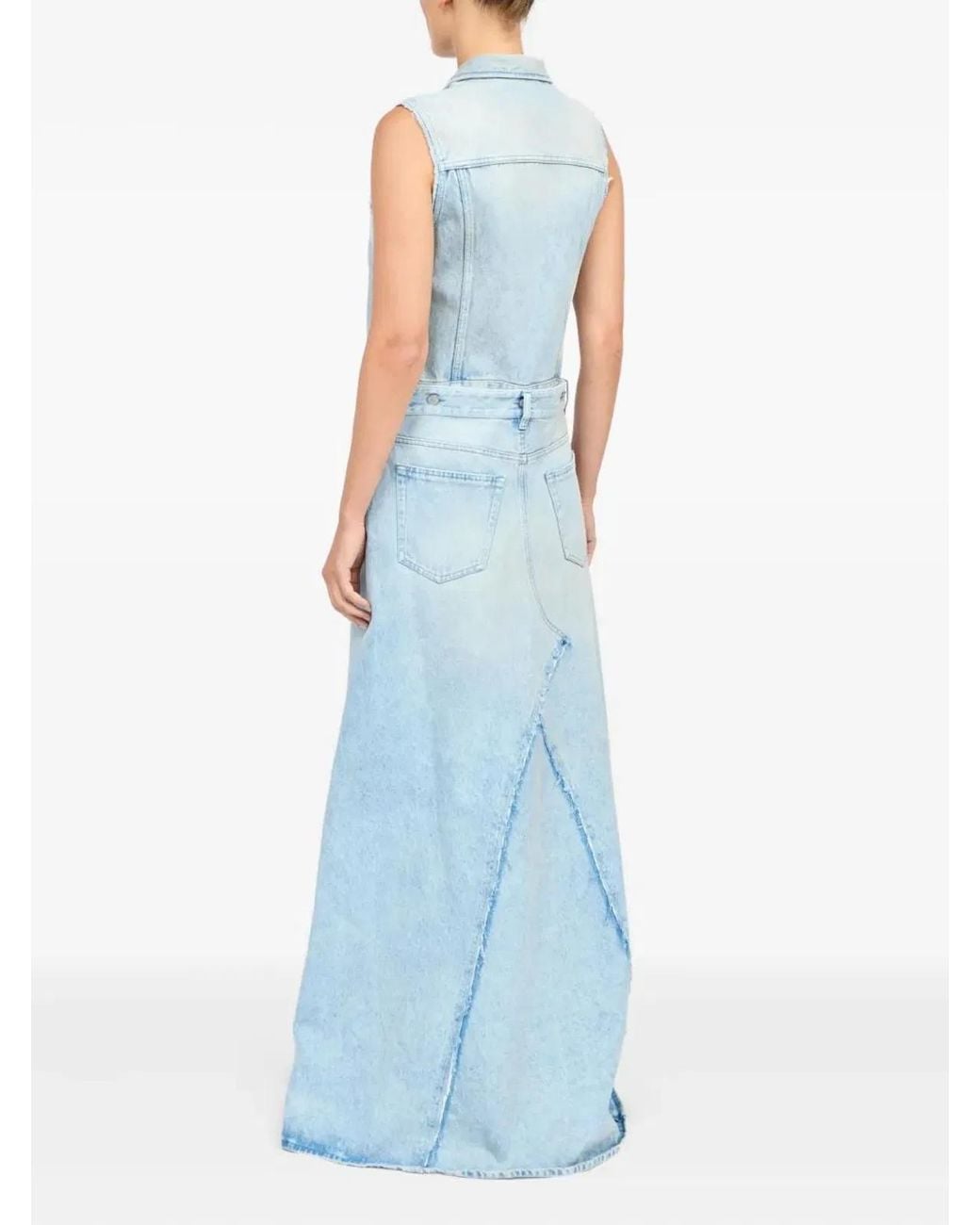 MM6 by Maison Margiela Blue Denim Dress