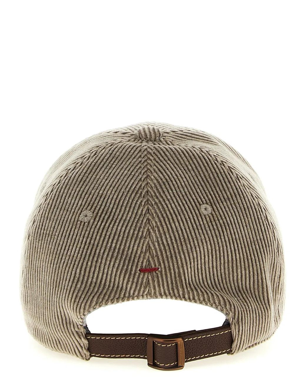 Brunello Cucinelli Gray 'Baseball' Cap for men