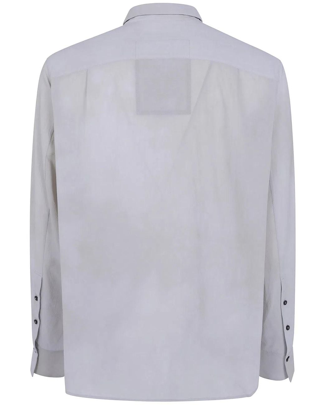 Ziggy Chen Blue Small Collar Pocket Shirt for men