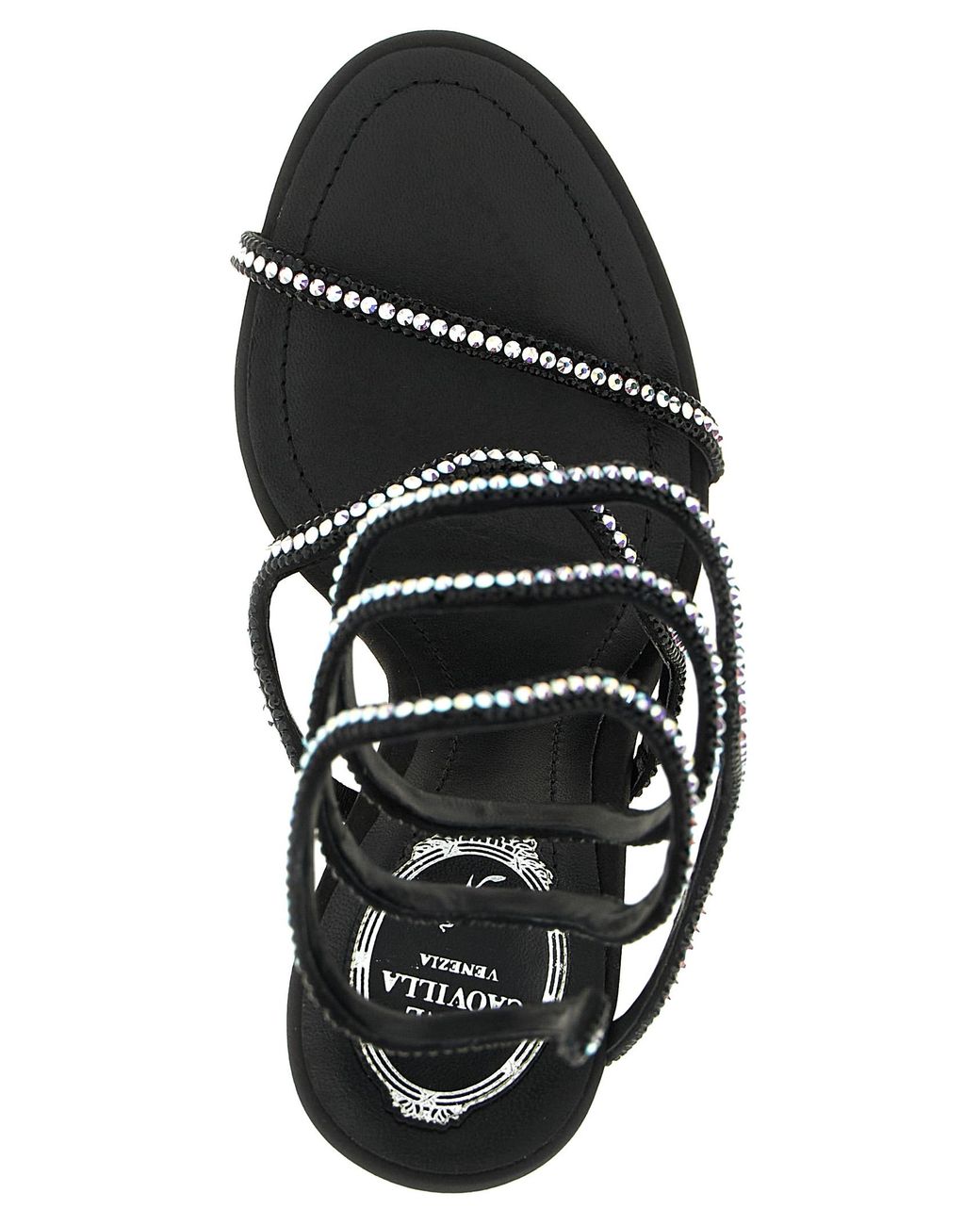 Rene Caovilla Black René Caovilla 'Onda' Sandals