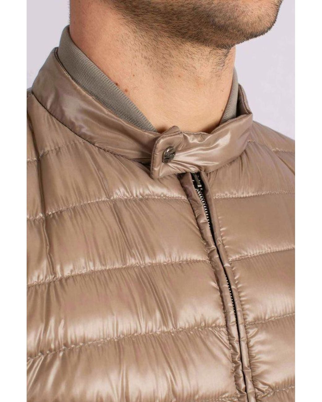 Herno Brown Woven Jacket