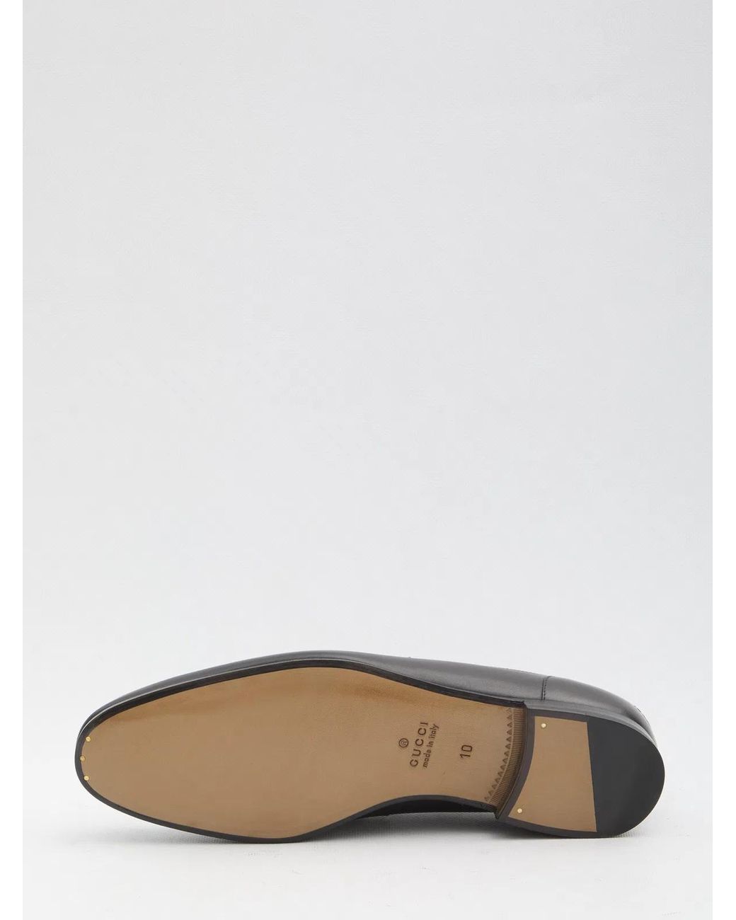 Gucci White Jordaan Loafers for men
