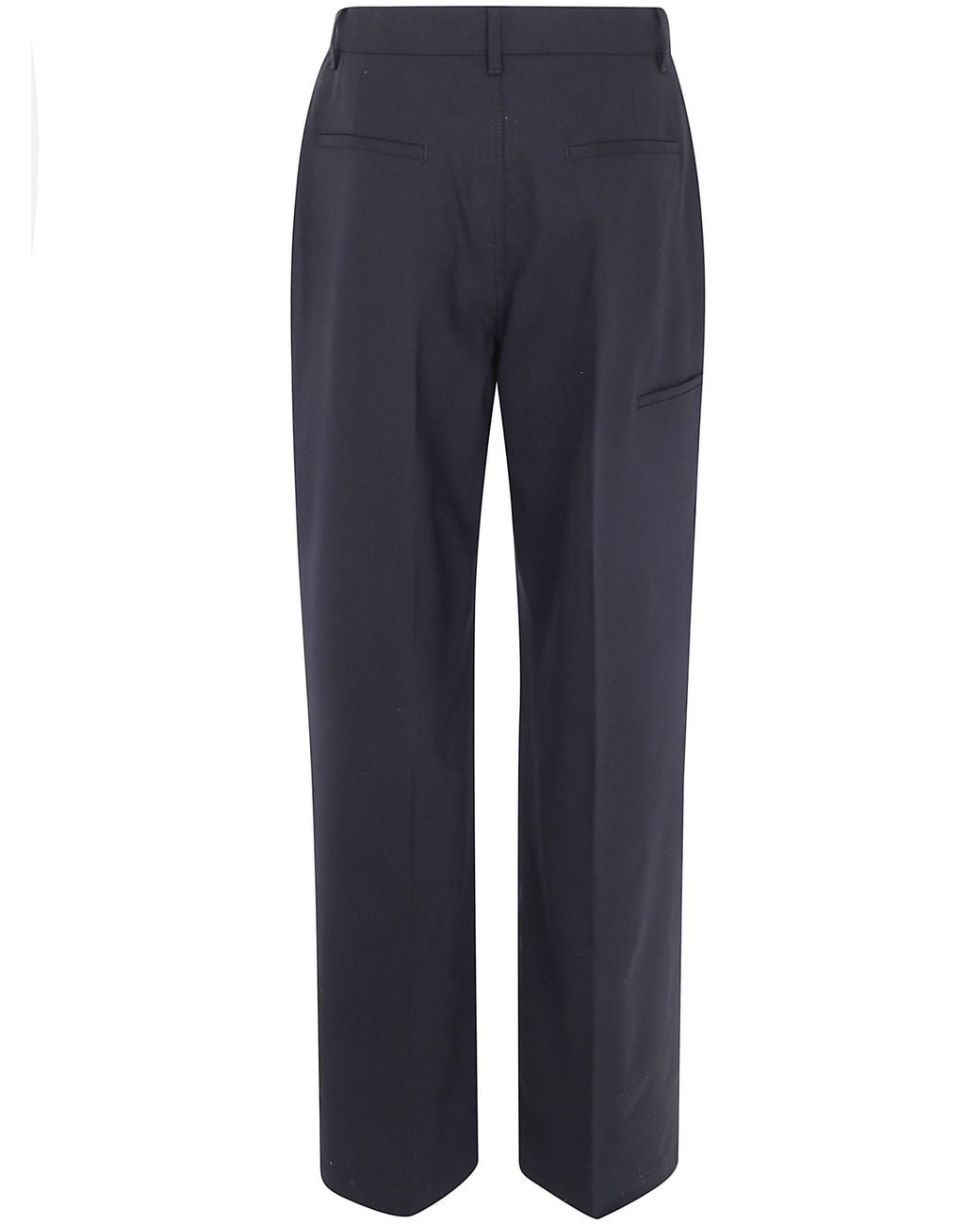 Rick Owens Blue Tailored Pants