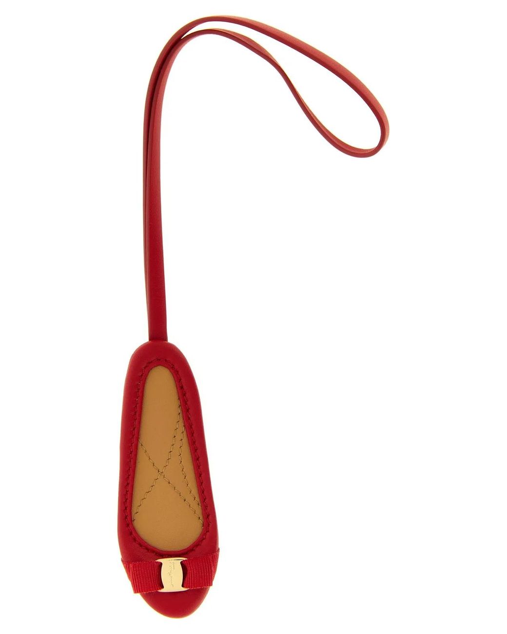Ferragamo Red 'Varina' Charm