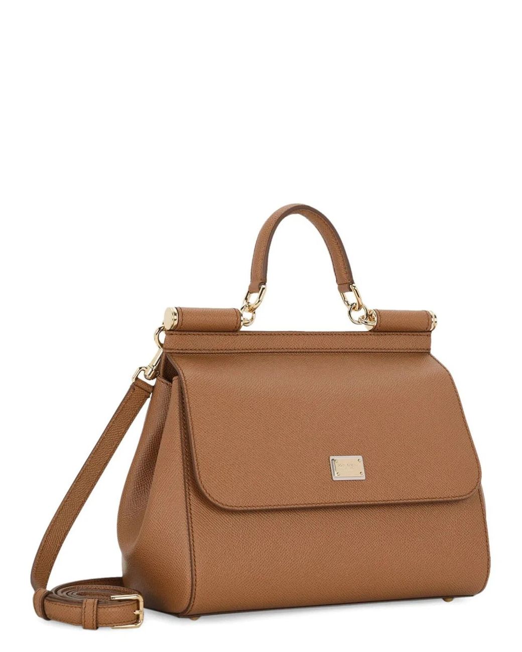 Dolce & Gabbana Brown Handbag Sicily Shoulder Bags