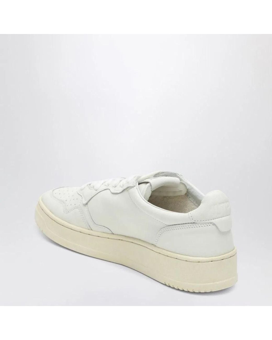 Autry White Leather Medalist Sneakers