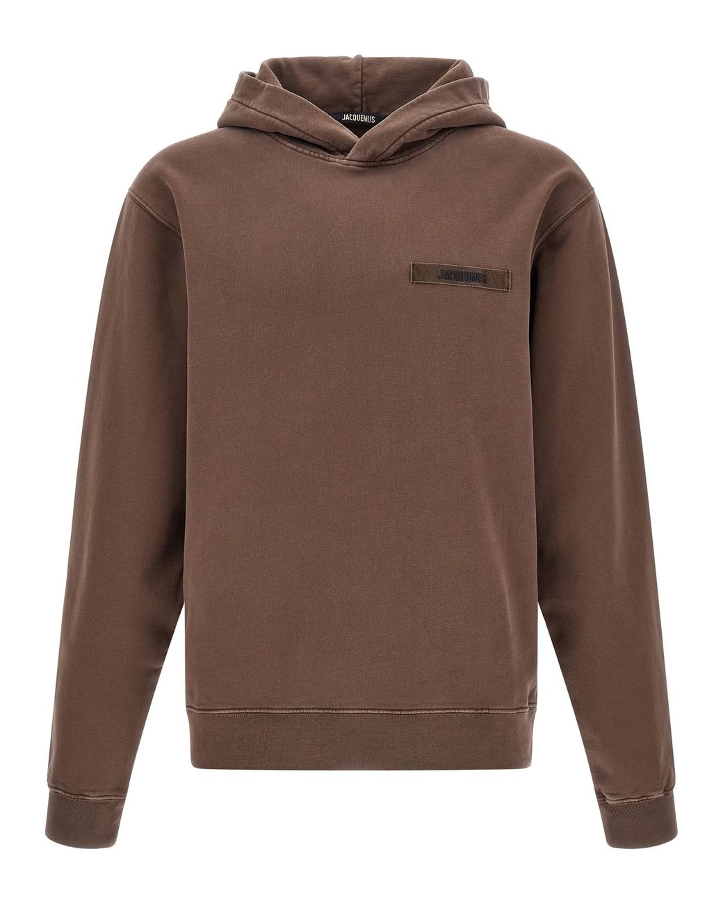 Jacquemus Brown 'Le Hoodie Gros-Grain' Hoodie for men
