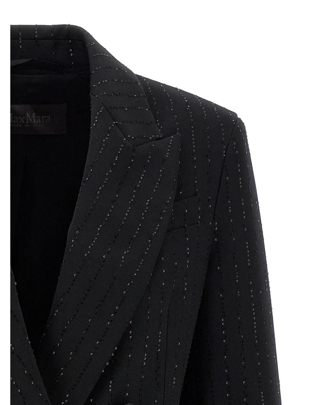 Max Mara Black 'Appia' Blazer
