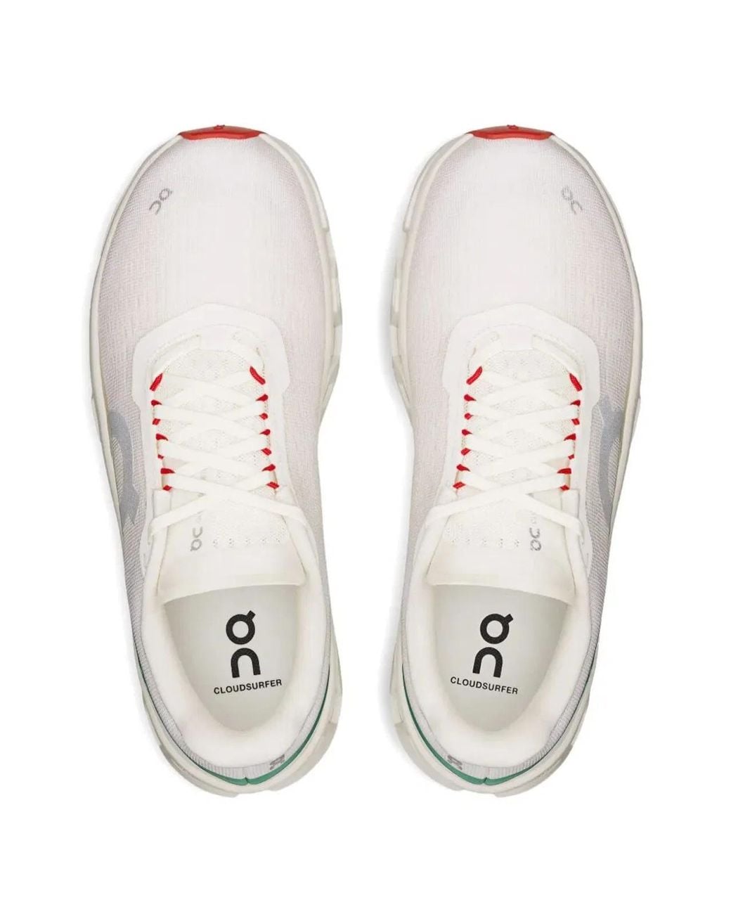 On Shoes White "Cloudmonster 1" Sneakers
