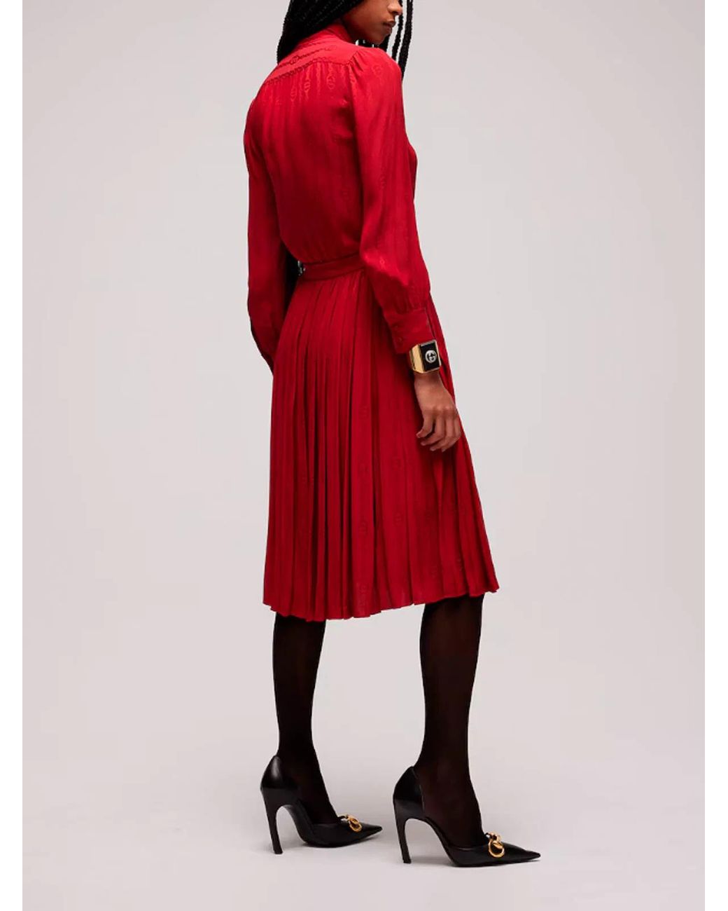 Gucci Red Skirt