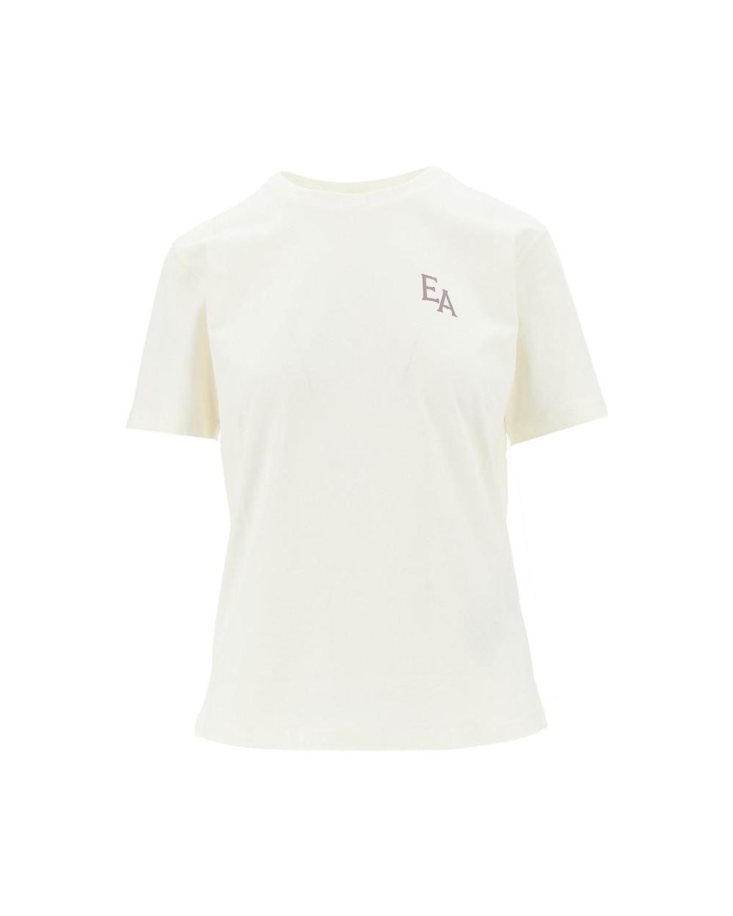 Emporio Armani White Cheerleader Print T-Shirt