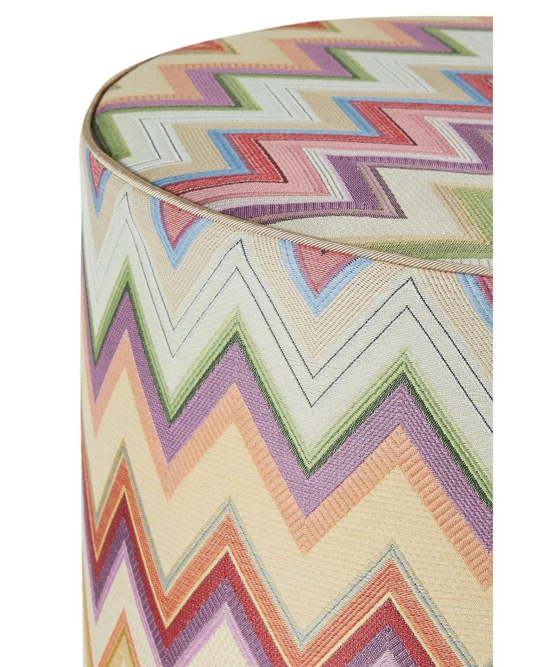 Missoni Gray Home 'Agadir' Cylinder Pouf