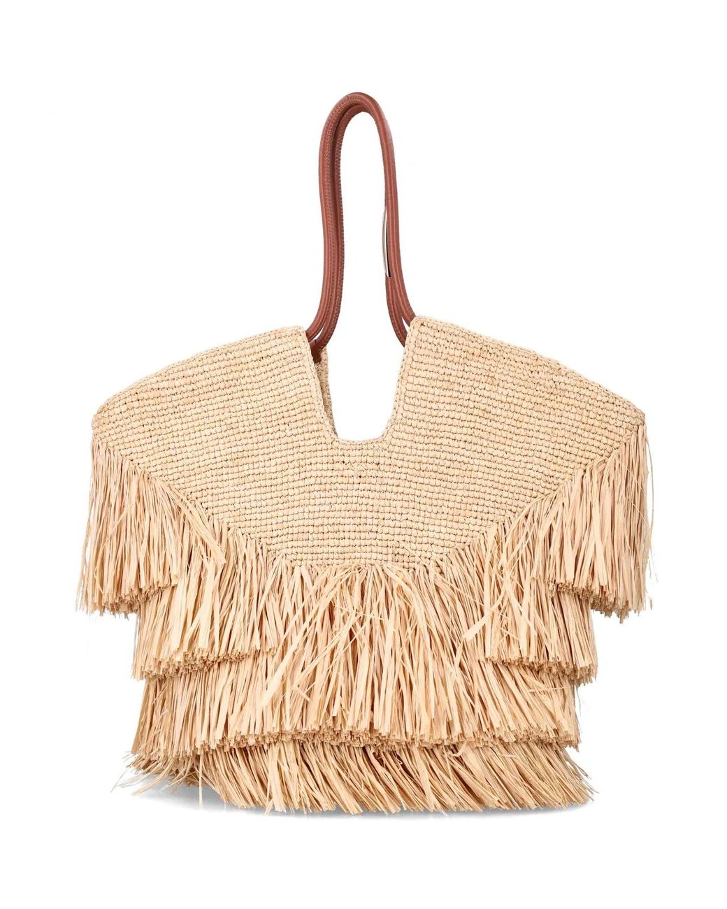 Zimmermann Natural Goldentime Medium Rafia Tote