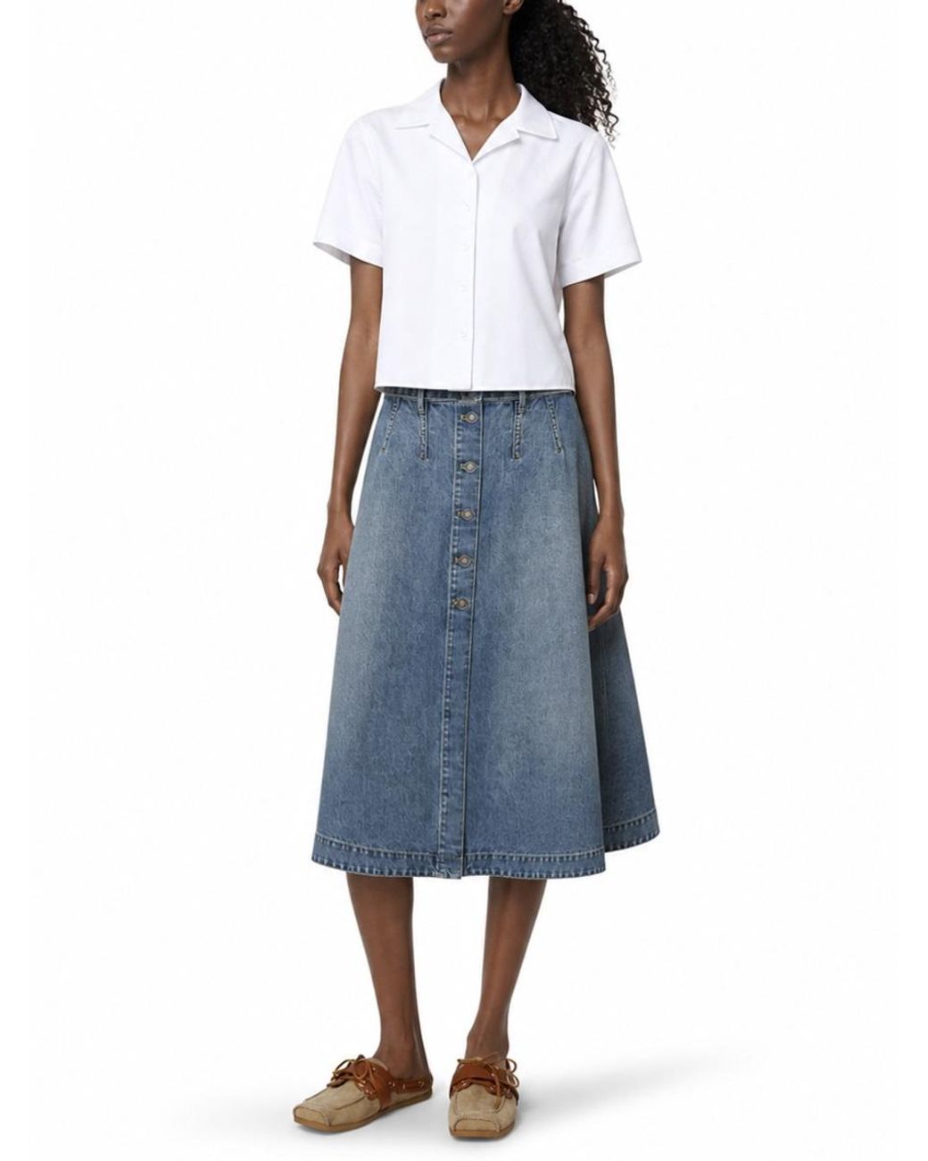 Dior Blue Dior Gonna Midi
