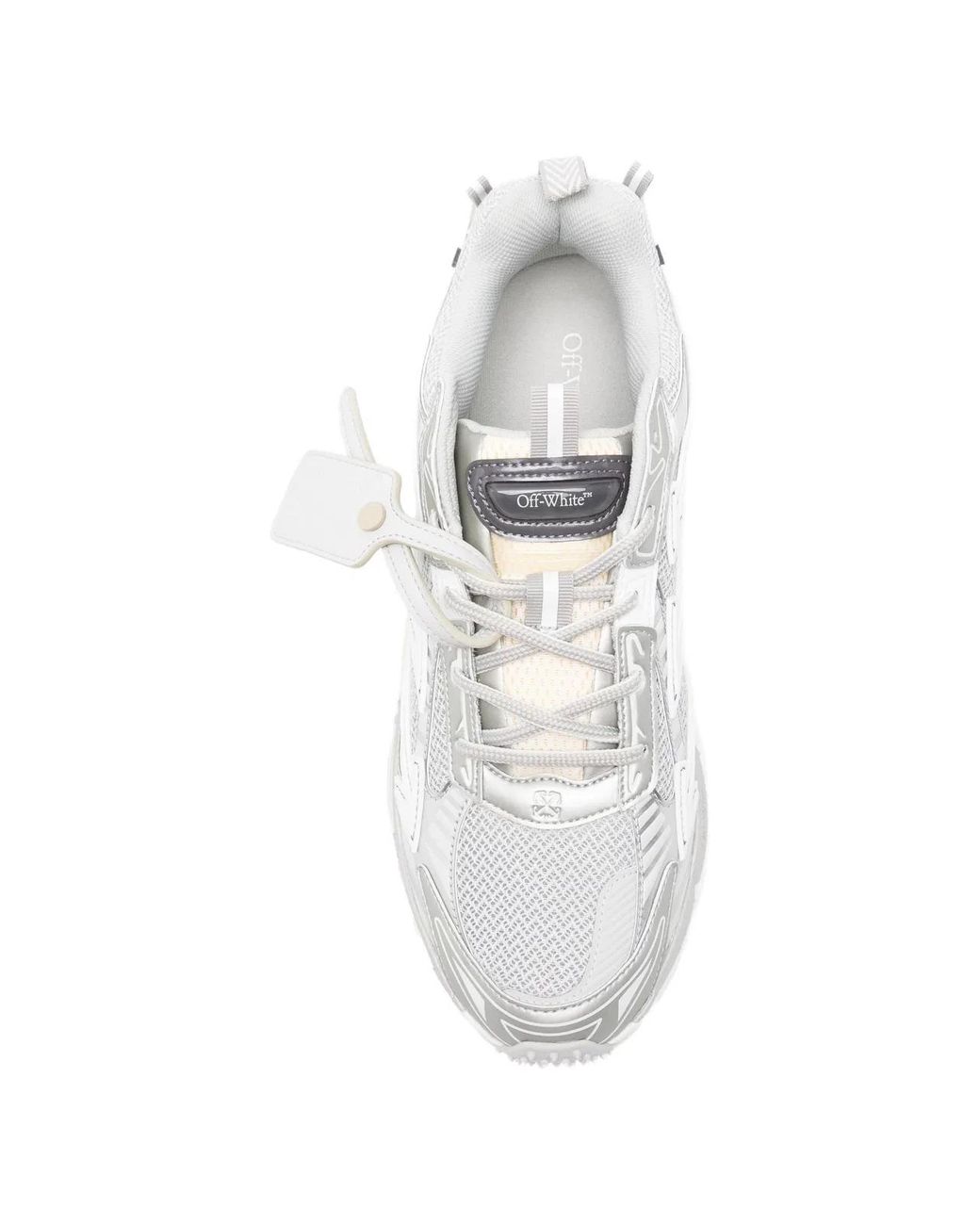 Off-White c/o Virgil Abloh White Arrows-Patch Panelled Sneakers for men
