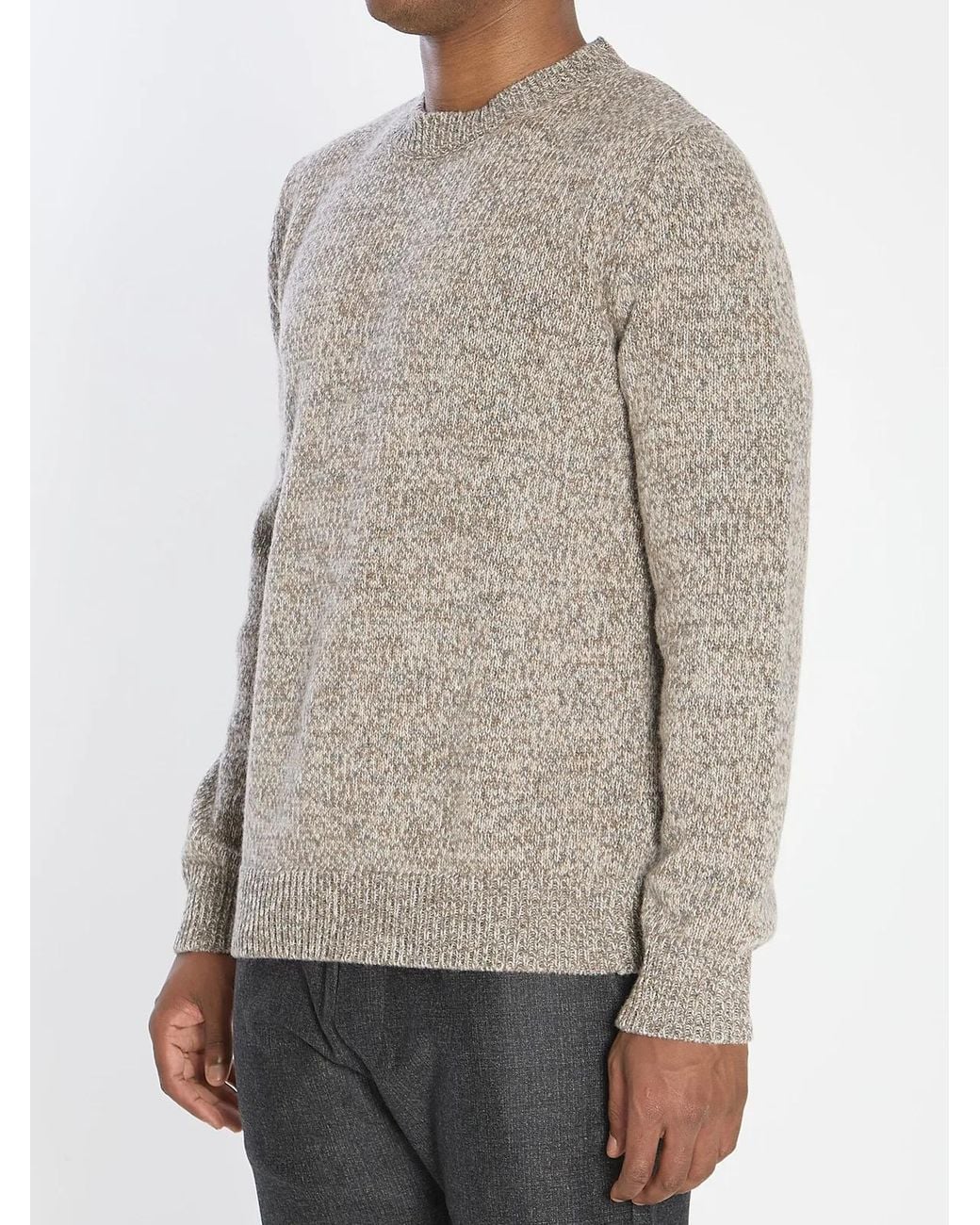 Barena Gray Mareselo Bisto Sweater for men