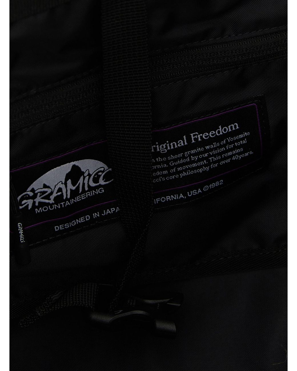 Gramicci Black 'Climbing' Shopping Bag for men