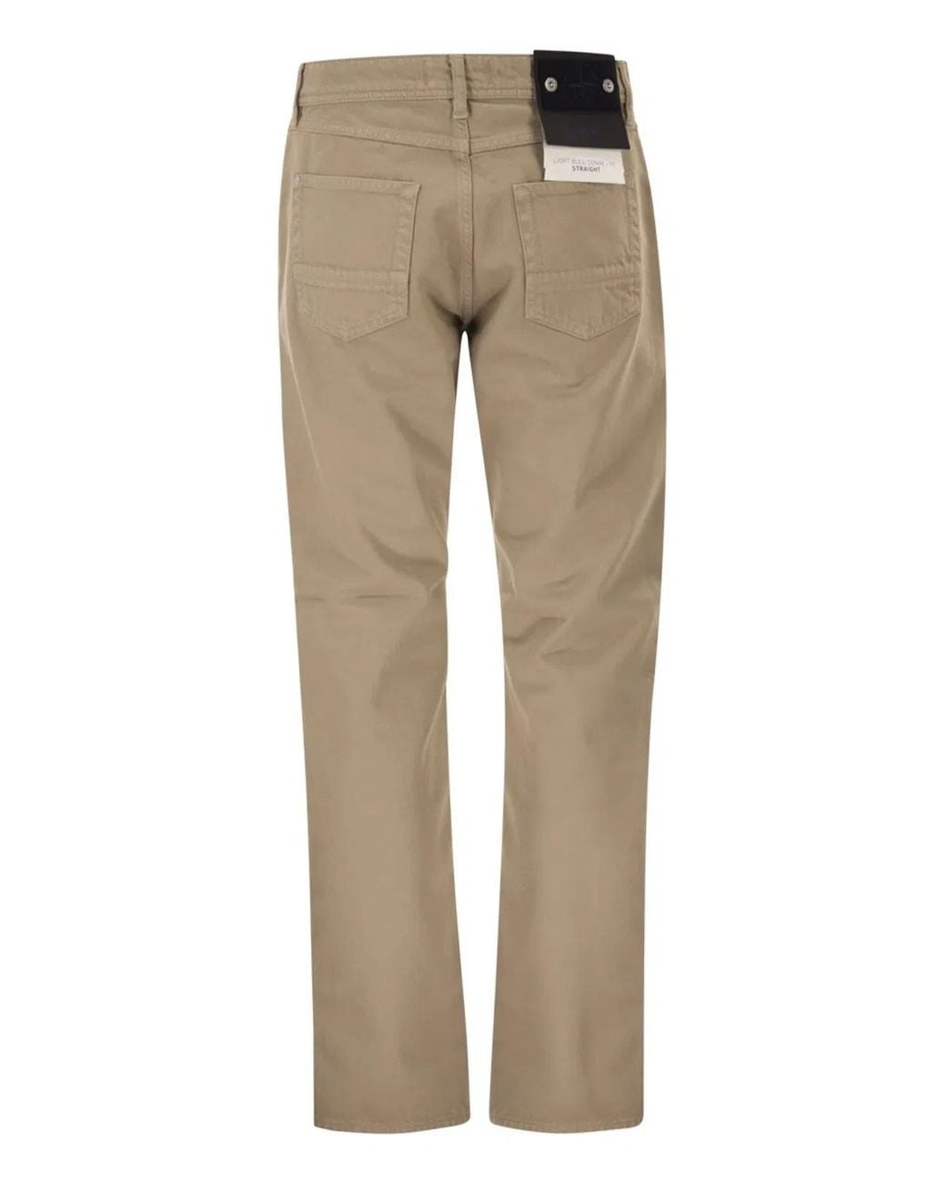 Stone Island Natural 5-Pocket Trousers for men