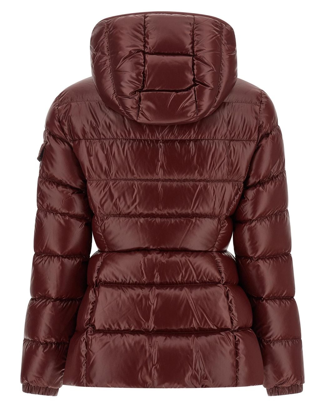 Moncler Red 'Barante' Down Jacket