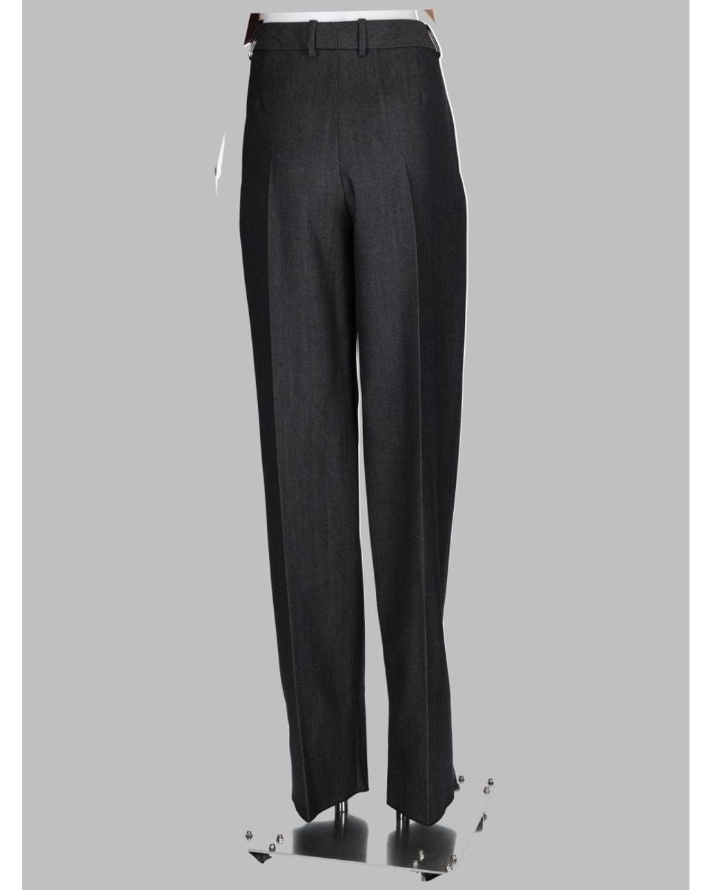 Balenciaga Blue Pantalone Sartoriale Aderente