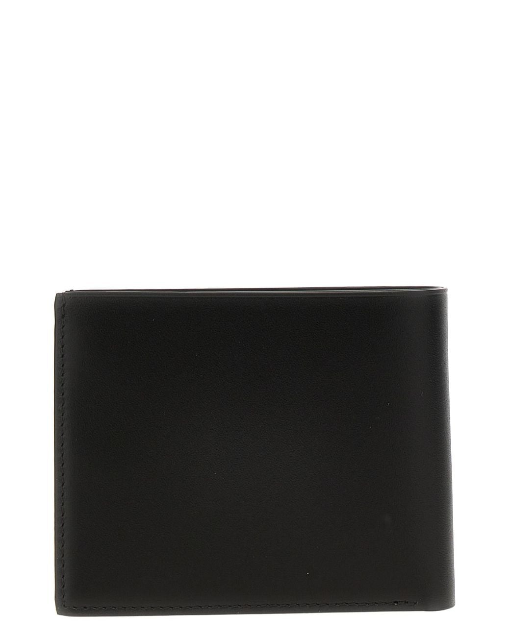 Jil Sander Black Leather Wallet for men